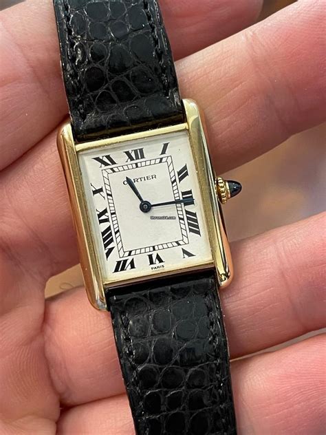 tank louis cartier watch price|cartier tank must for sale.